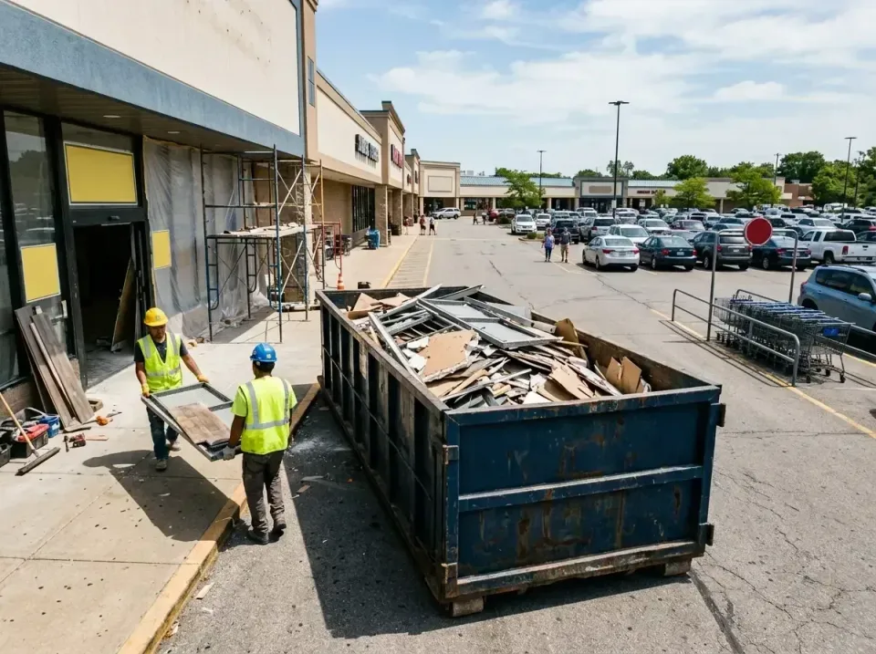 retail-store-renovation-debris-003 — frequently asked questions, Roll-off Dumpster Rentals in Pendleton, OR